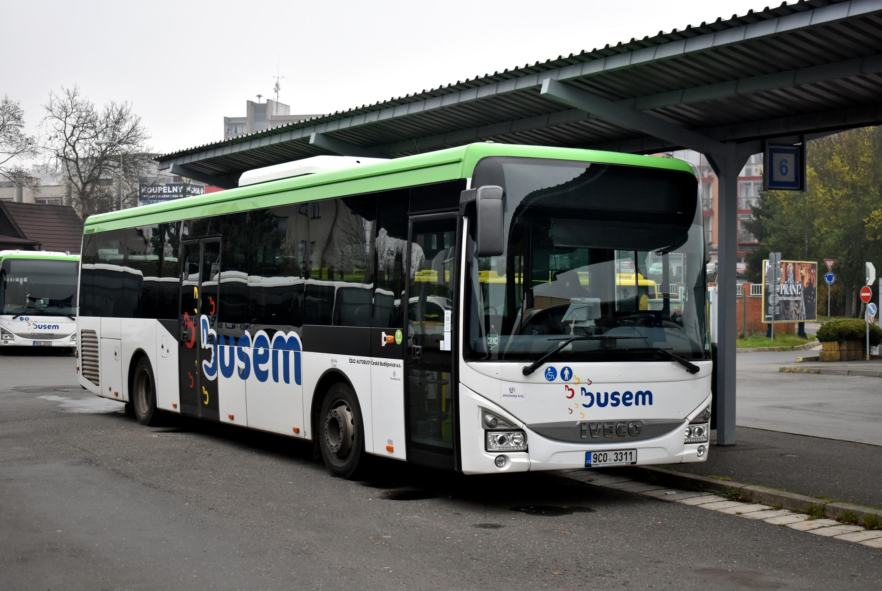 D Dienstfahrt Písek Autobusové nádraží